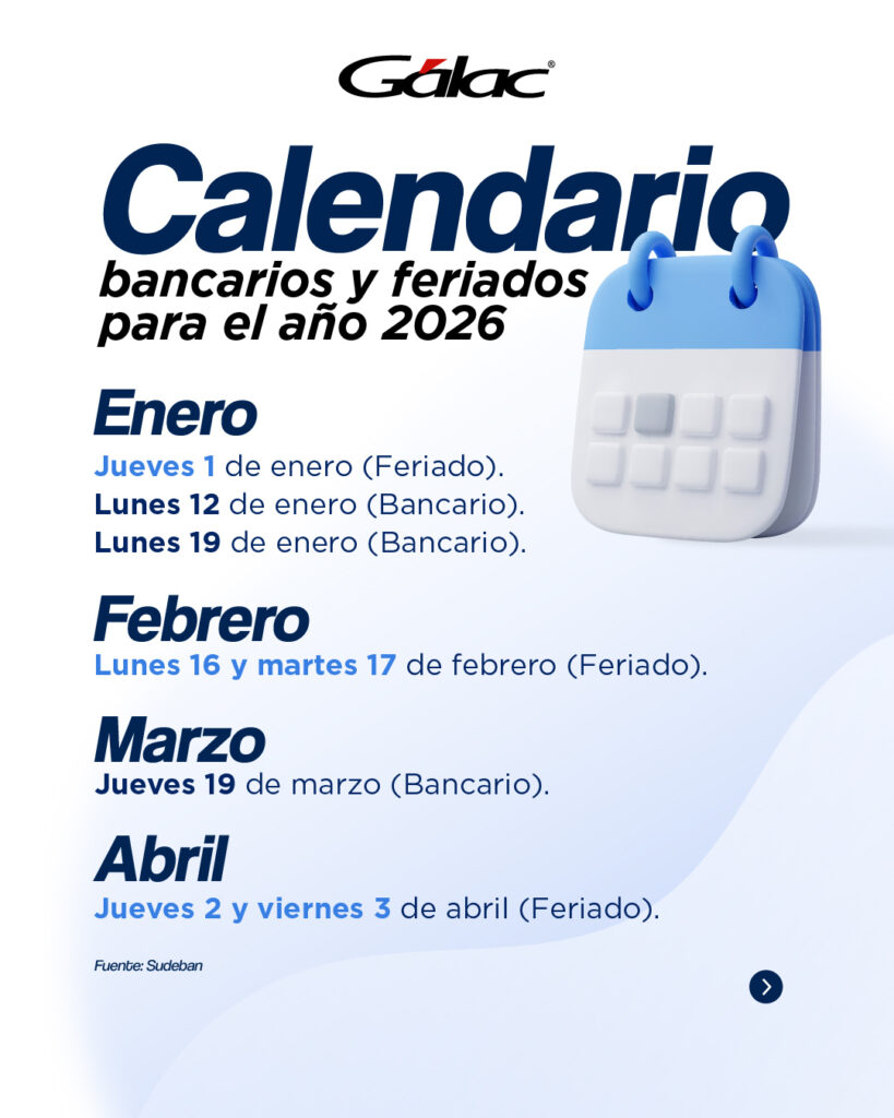 calendario de feriados laborales