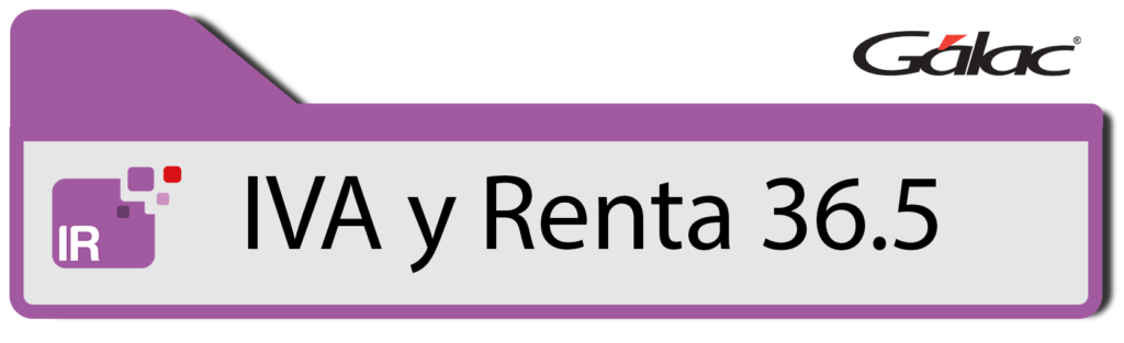 IVA y Renta 36.5